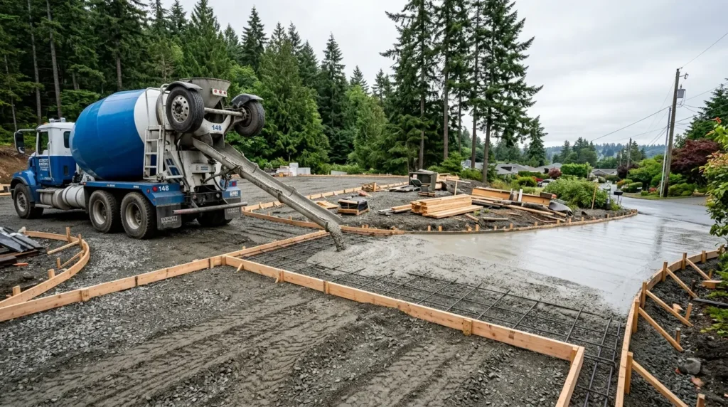 concrete contractors near me Everett WA