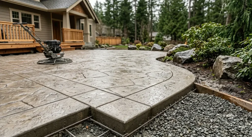 concrete patio Everett WA